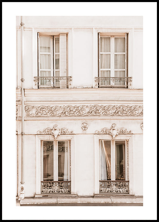 Paris Facade Poster