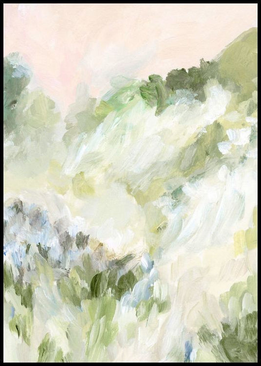 Abstract Spring Landscape Poster