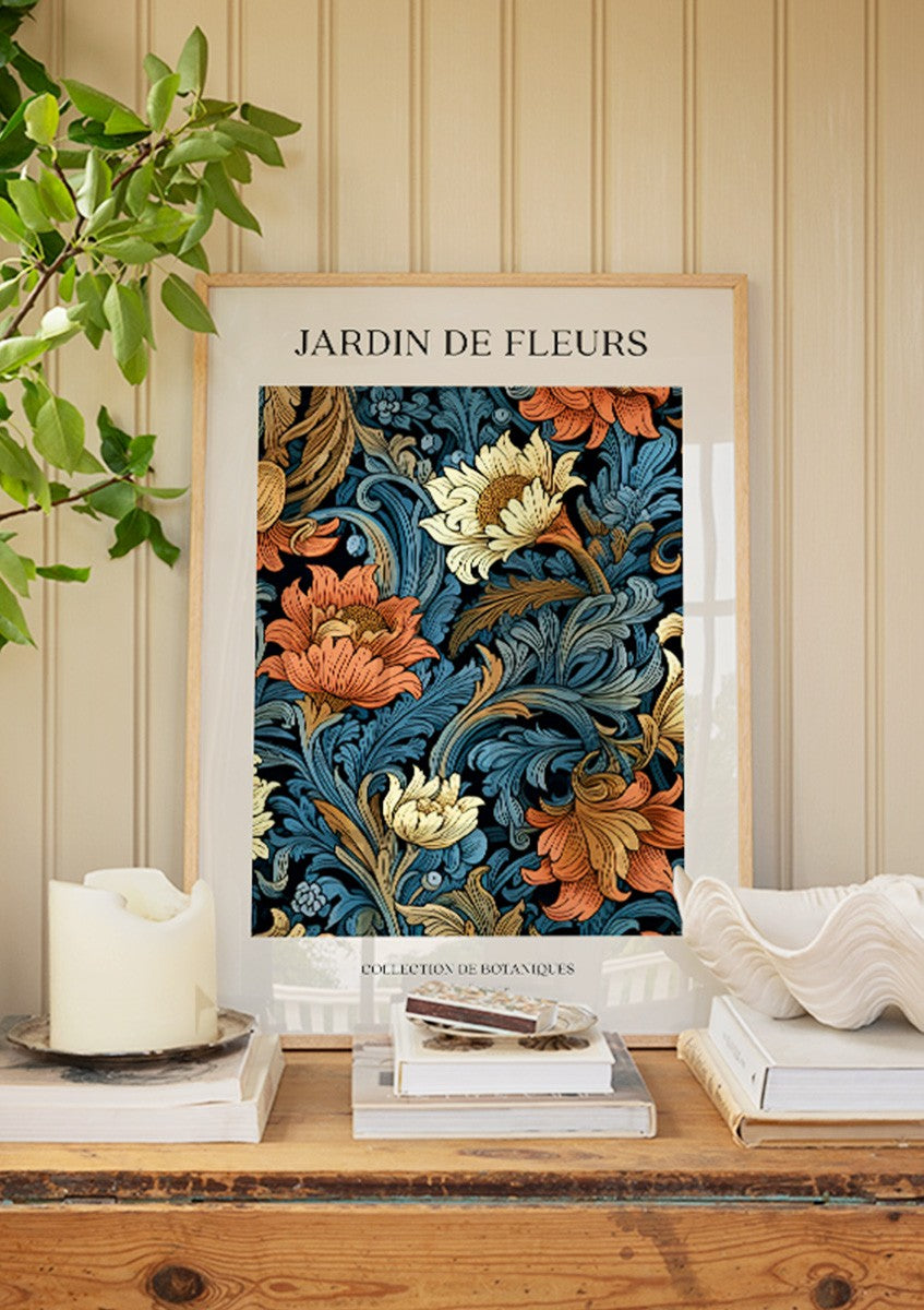 Jardin de Fleurs No2 Poster