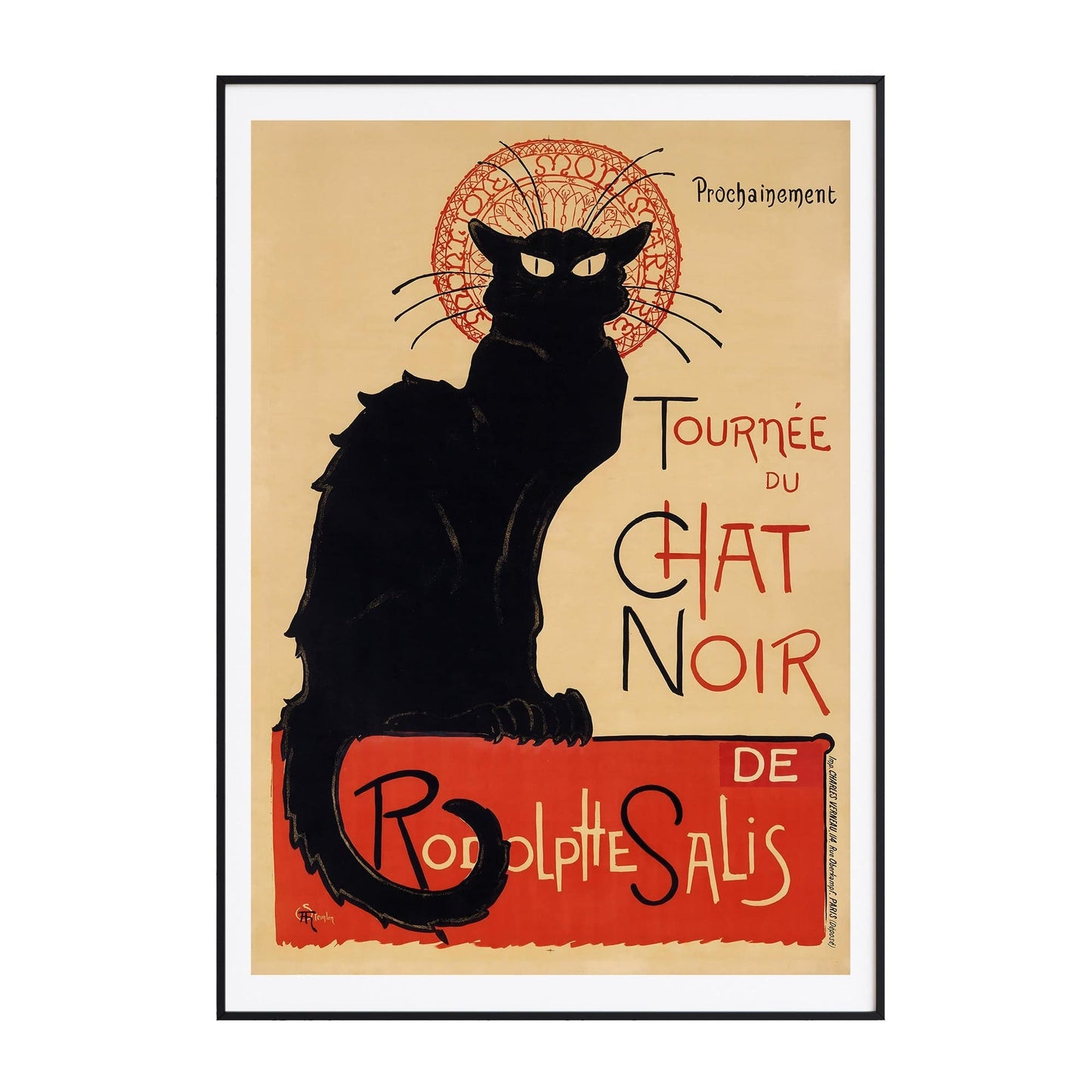 Théophile Alexandre Steinlen - Tournée du Chat Noir