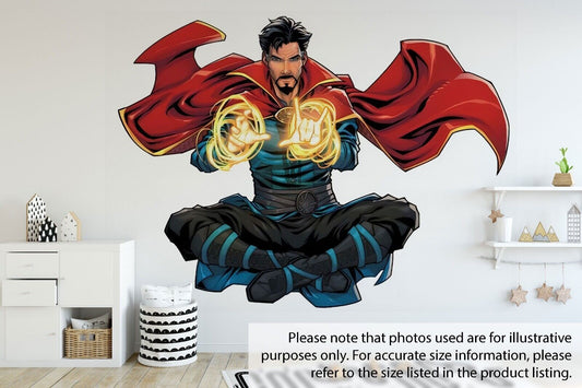 Dr. Strange Marvel Avengers 3d Wall Sticker Removable Children Bedroom Vinyl