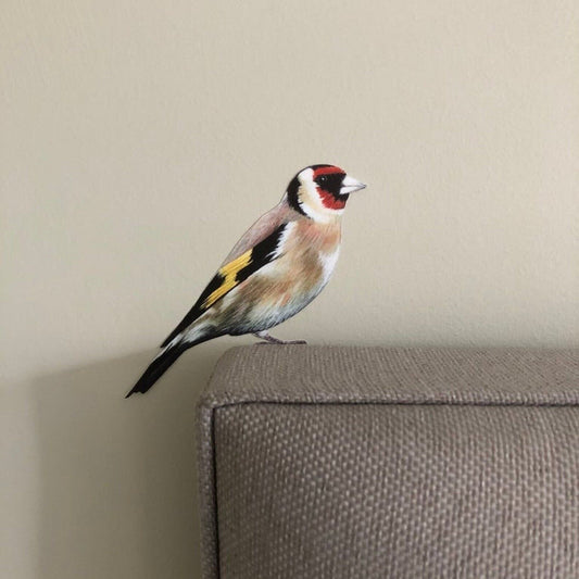 Charming Goldfinch Wall Sticker - Easy to Apply and Remove