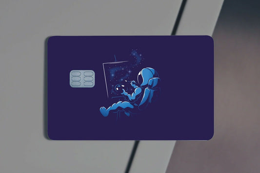 Space Art Credit Card Skin