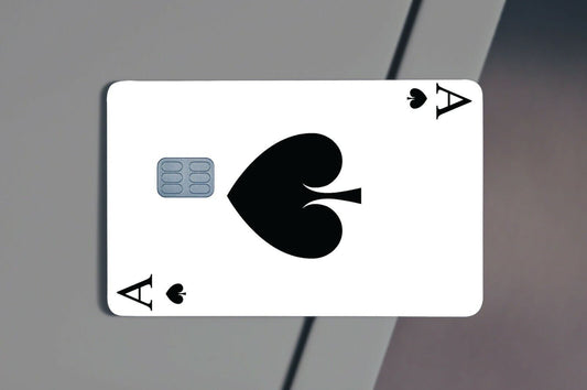 Ace Of Spades Design Credit Card Skin