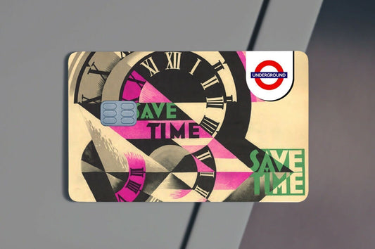 Save Time Underground Credit Card Skin