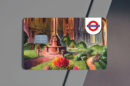 City Gardens Underground Credit Card Skin