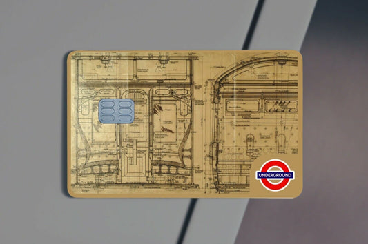 Inside The Transit Underground Credit Card Sticker Credit Card Skin