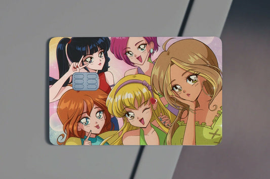 Winx Anime Credit Card Skin