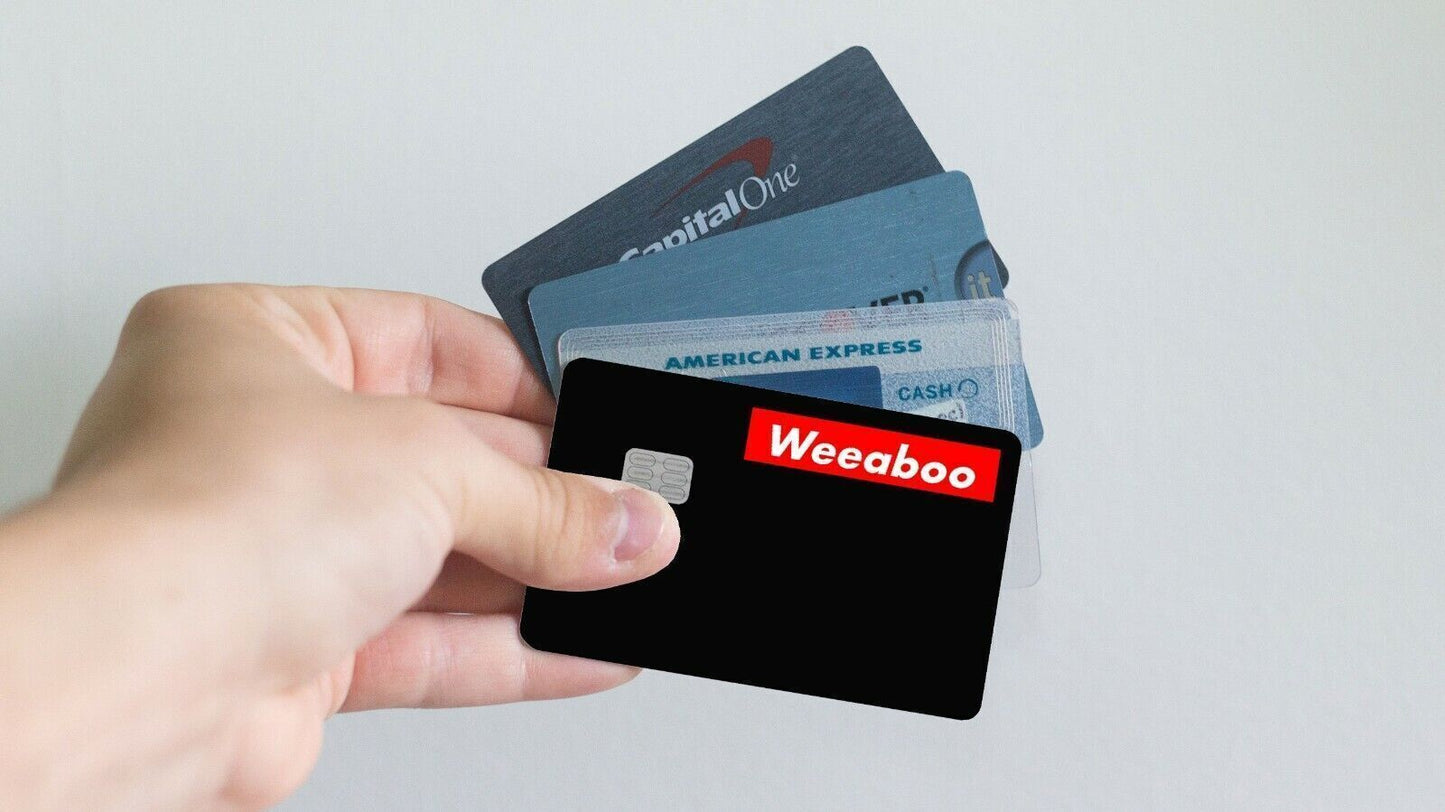 Weeaboo Anime Credit Card Skin